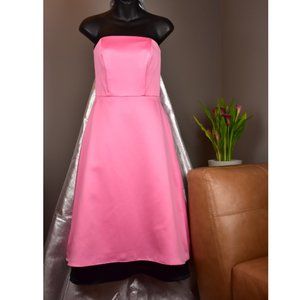 NWT Bubblegum Pink Satin Cocktail Dress